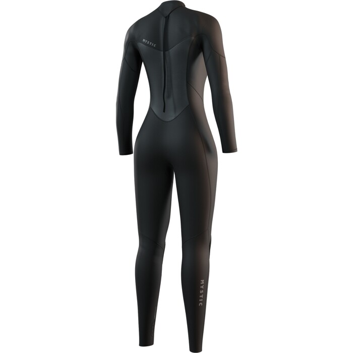 2025 Mystic Mujer Star 4/3mm Back Zip Neopreno 35000.250055 - Black